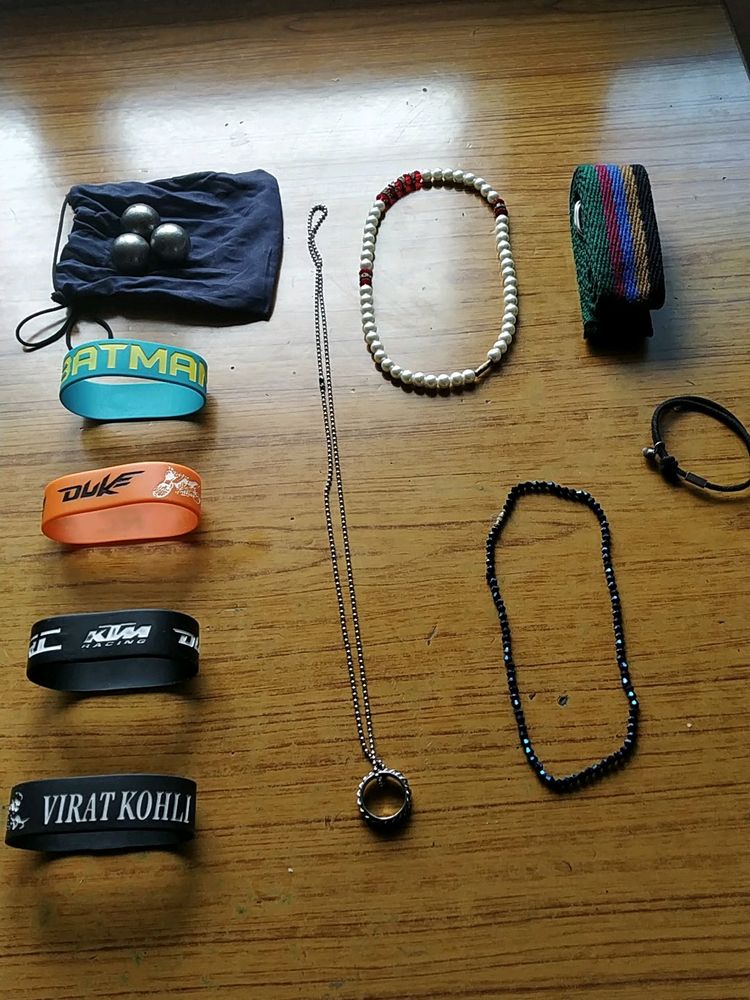 Band For Hands, Keychains, Belt, Balls To Playing