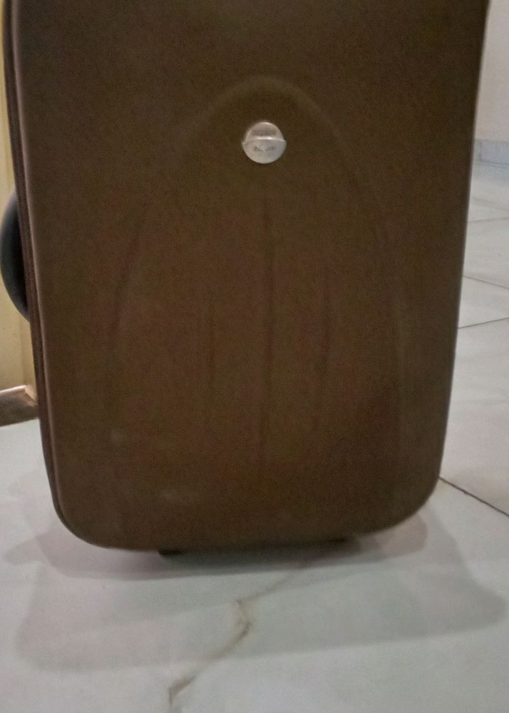 Suitcase Brown Color In Good Condition