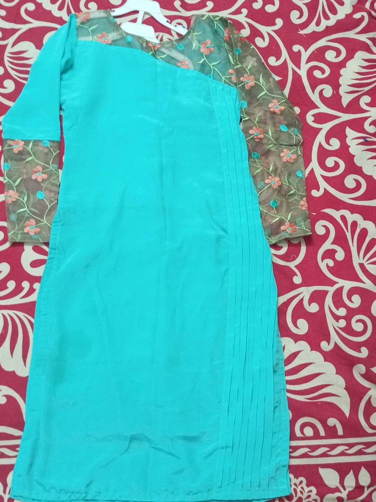 Designer Crepe Kurta