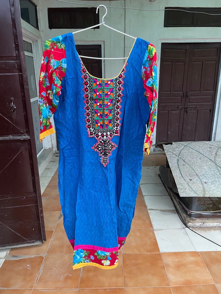 Gujrati Print Kurta