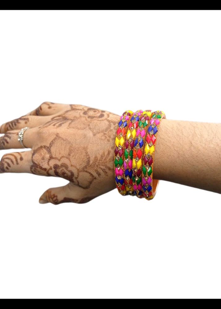 Stylish Trend Multicolor Bangles For Womens