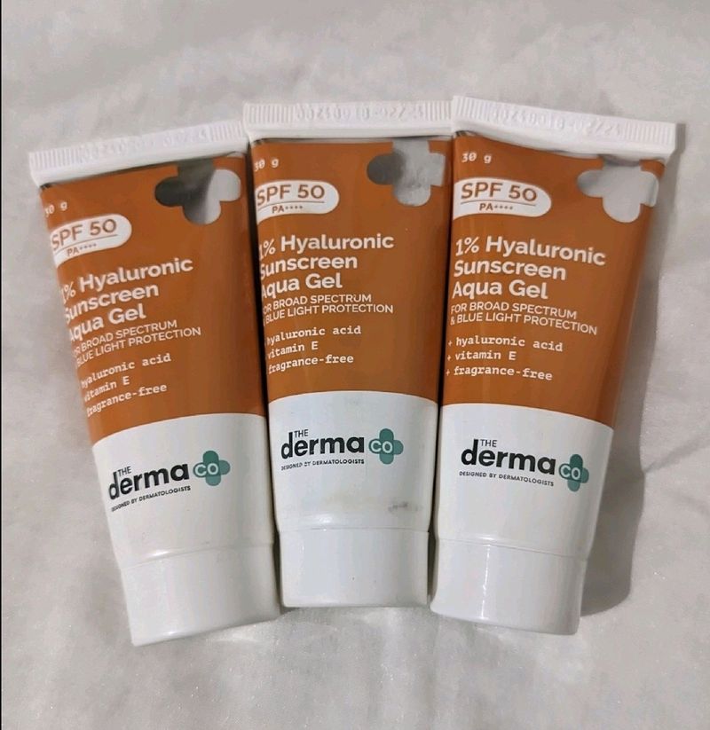 the derma co sunscreen combo