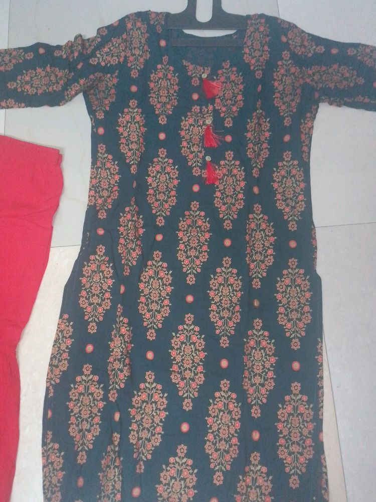 Beautiful Kurta Sharara Set Size L