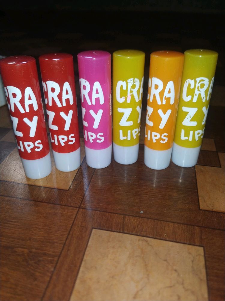 Crazy Lips Balms With Lip Changing Colour