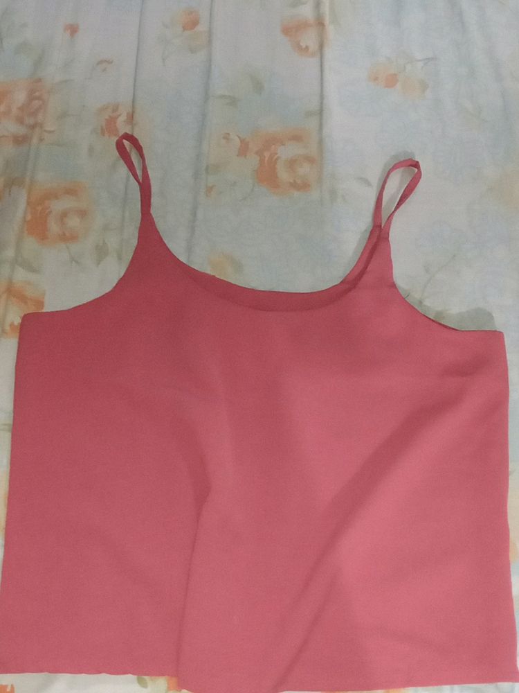 Dark pink Top