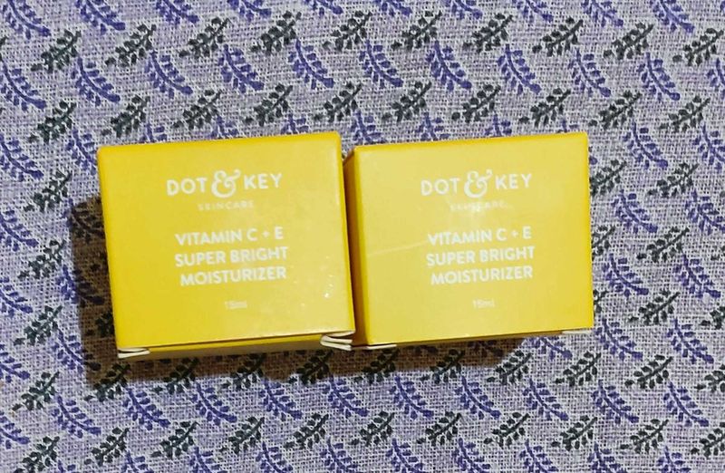 Pack Of 2 😍Dot And Key Vitamin C Face Moisturizer