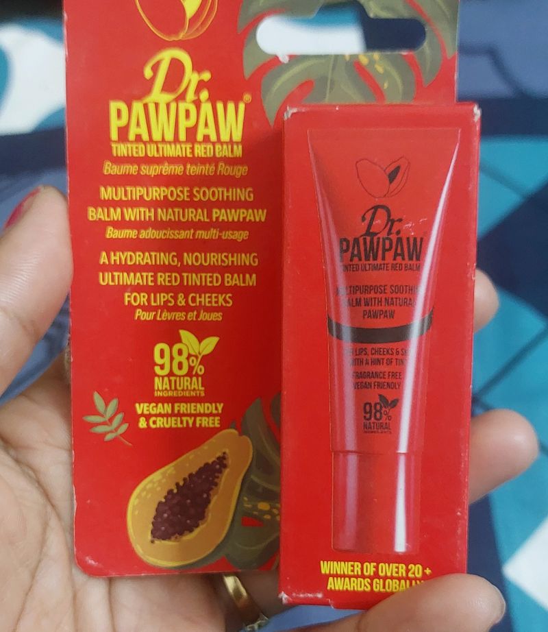 Dr Pawpaw Tinted Ultimate Red Lip Balm
