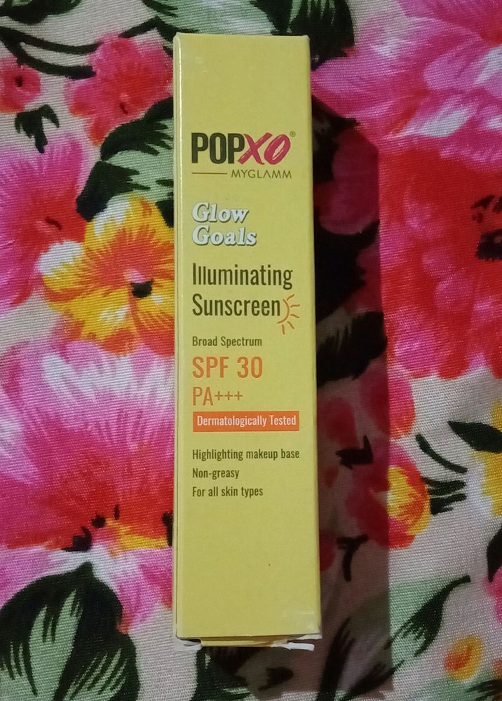 Popxo Illuminating Sunscreen || Myglamm