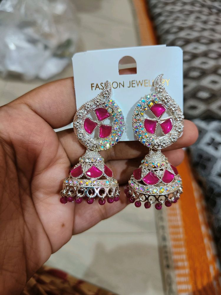 6 Colour Available Jhumka