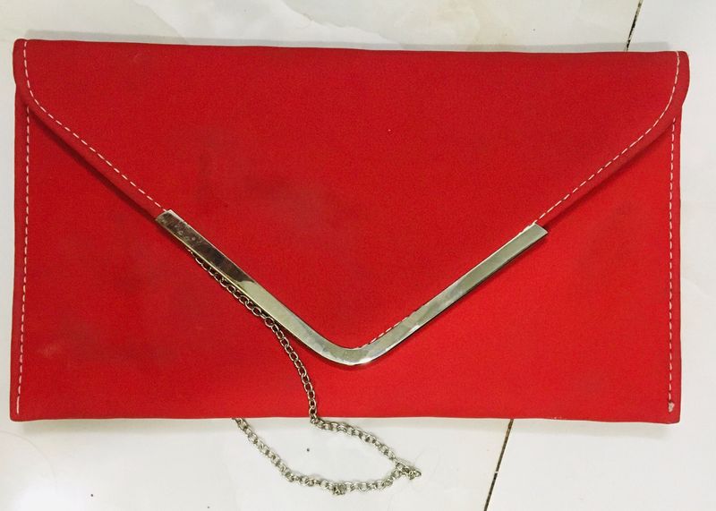 Elegant Red Sling Bag