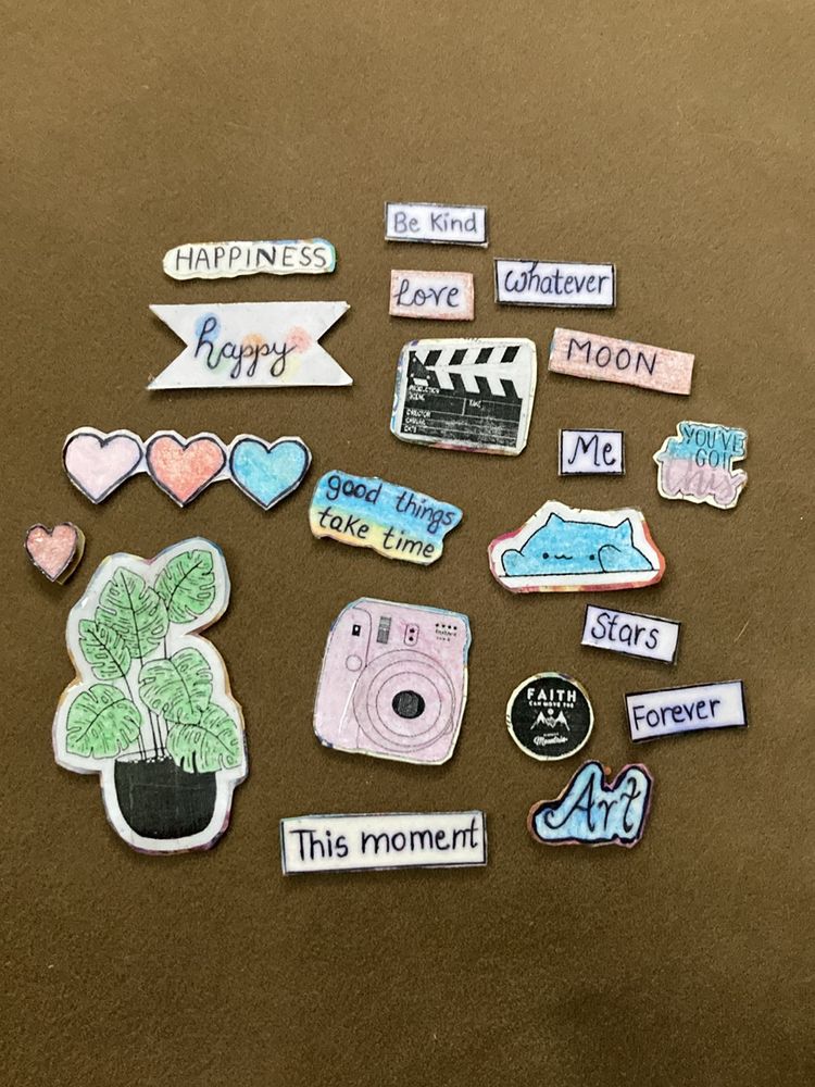 Homemade Stickers