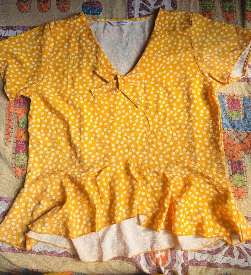 Yellow Top For Women