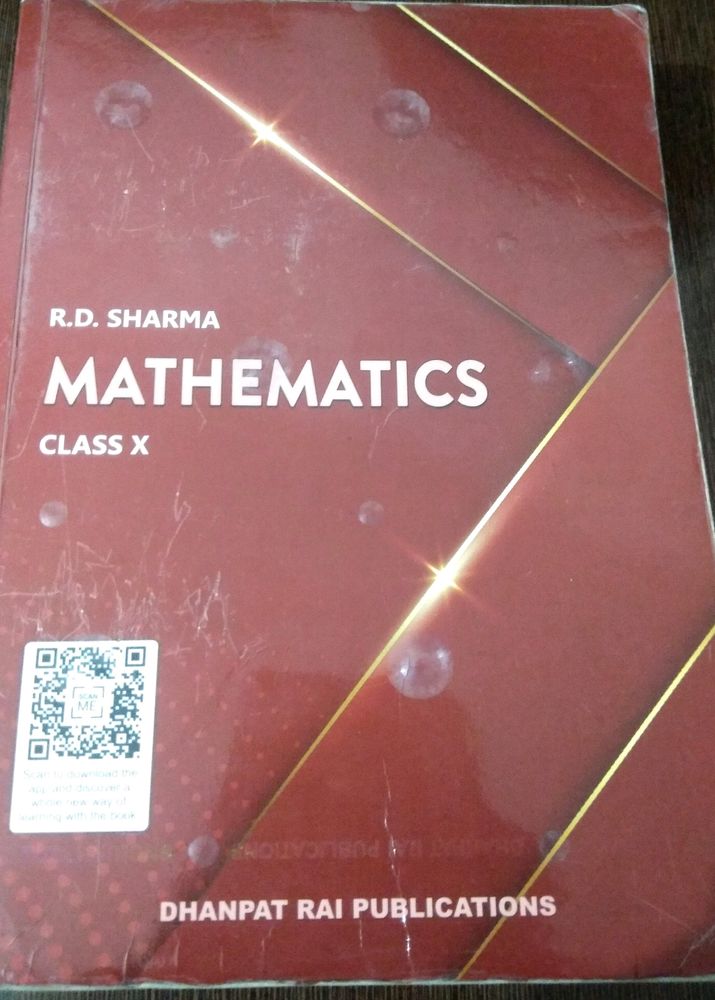 R.D Sharma Mathematics Book For Class 10th