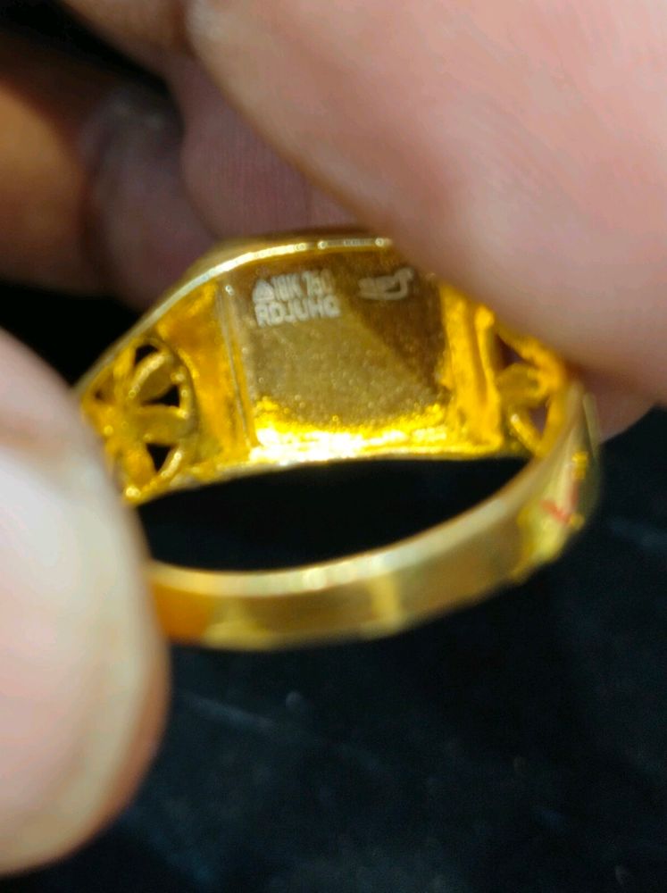 Gold Ring 18ct HUID