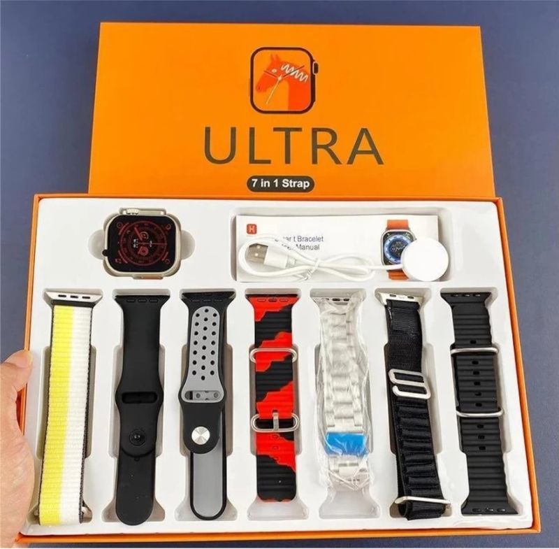 Ultra 2 Smart Watch With 7 Strap