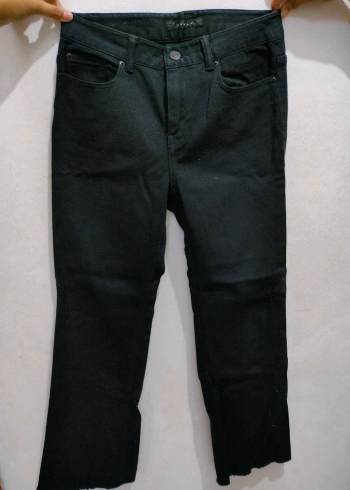 Black Bootcut Jeans