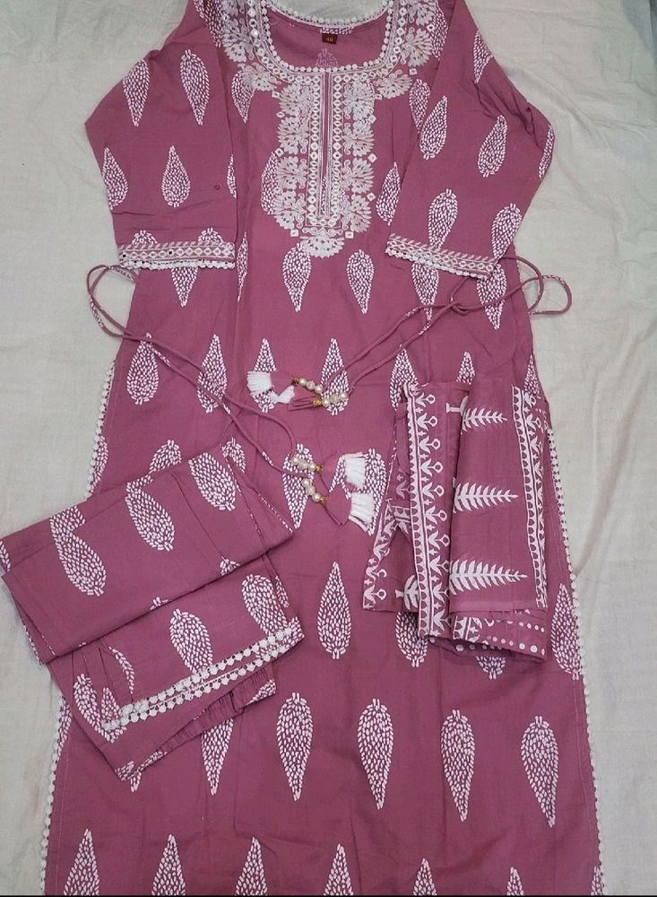 New Kurta Pant Dupatta Set