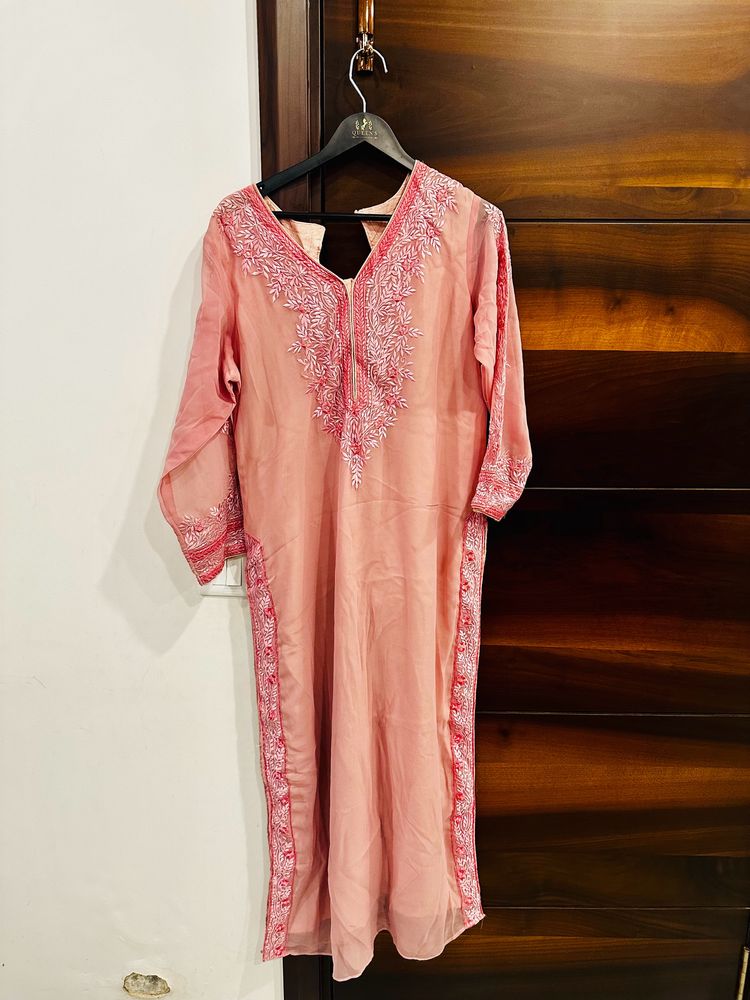 Chickenkari Straight Kurta