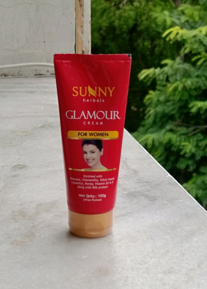 SUNNY HERBALS GLAMOUR CREAM (FOR WOMEN) -100GMS