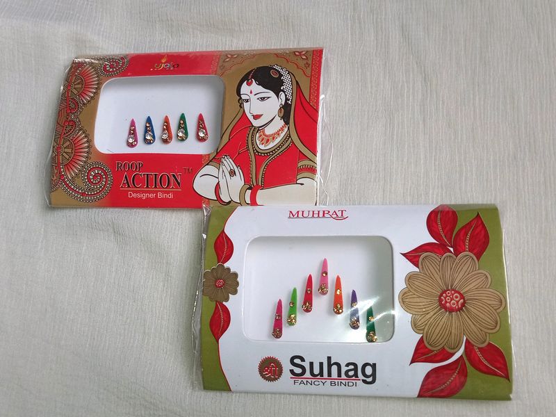 Set Of Multicolour Tilak Suhag B