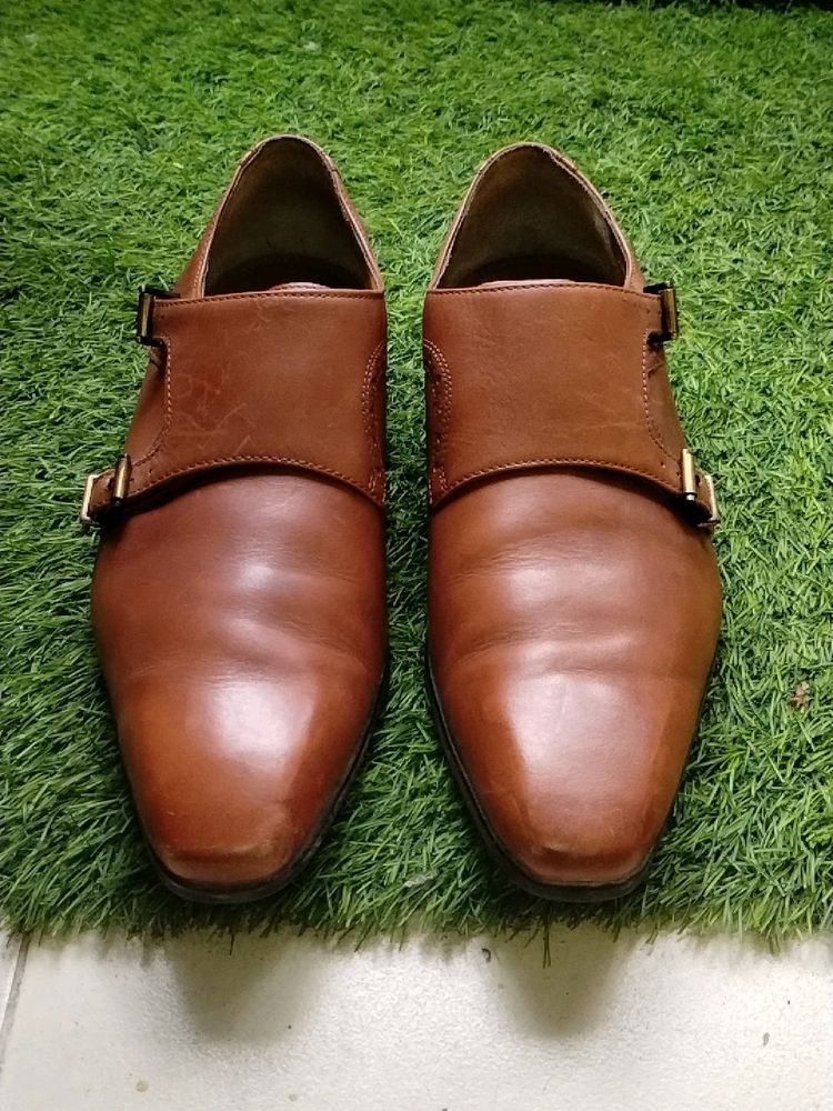 The Colombo Tan Men Double Monk Formal Ruosh