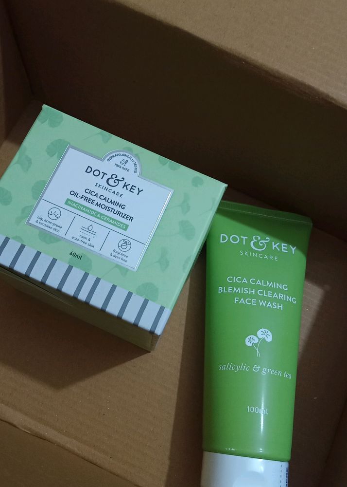 Dot & Key Cica Moisturizer And Face Wash