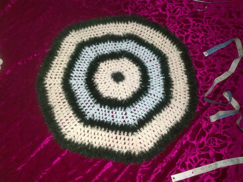 Crochet Thali Cover Table Mat Small