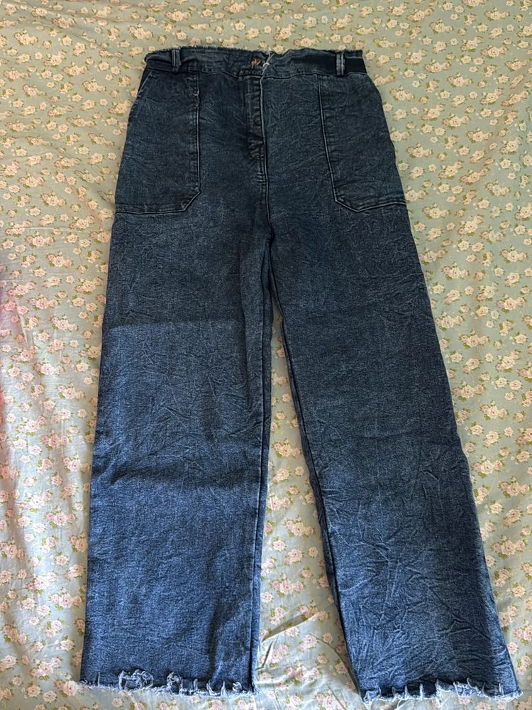 Cargo Denim Jeans