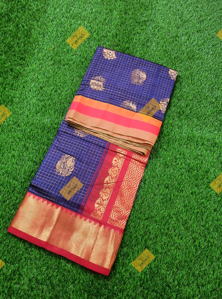 Gadwal Cotton Saree