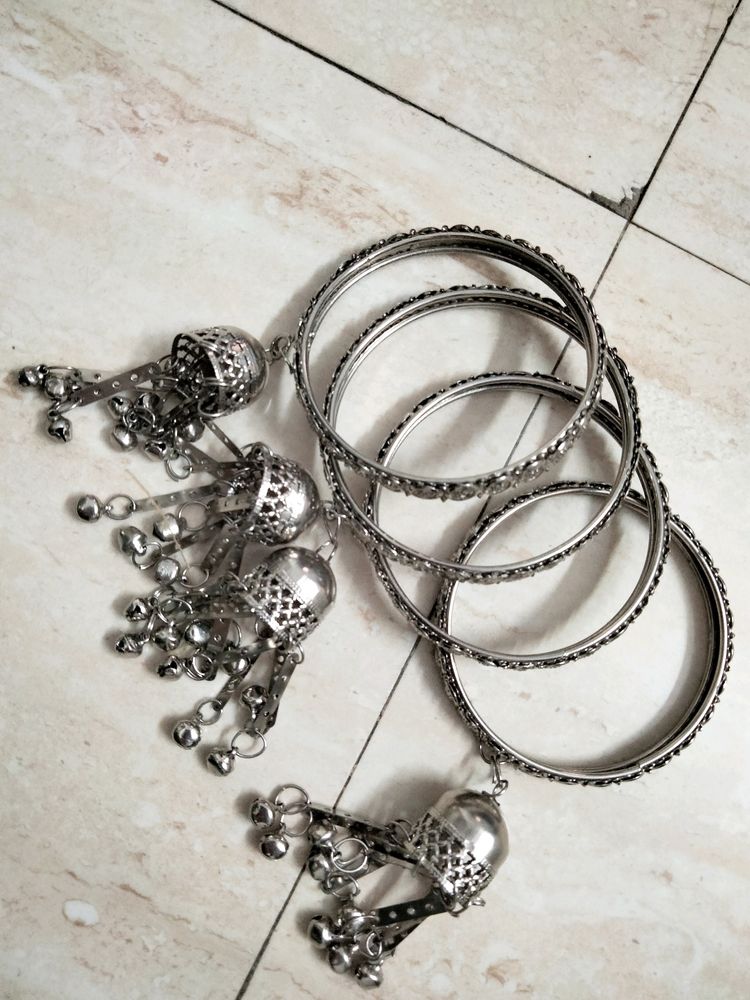 Metal Bangle Set