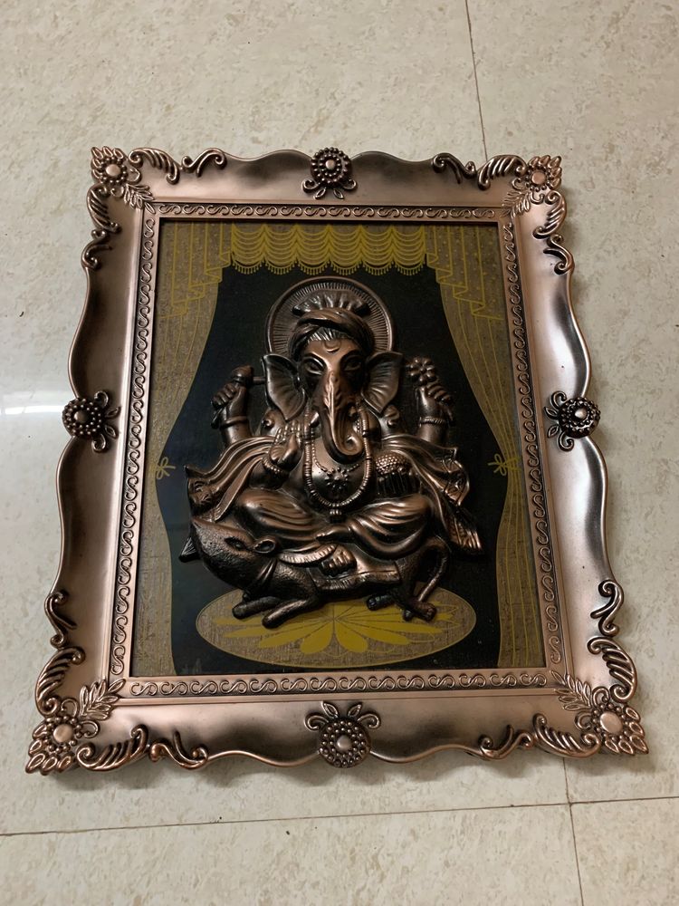 🆕GANESHA 3D WALL Hanging Relief Mural/Art