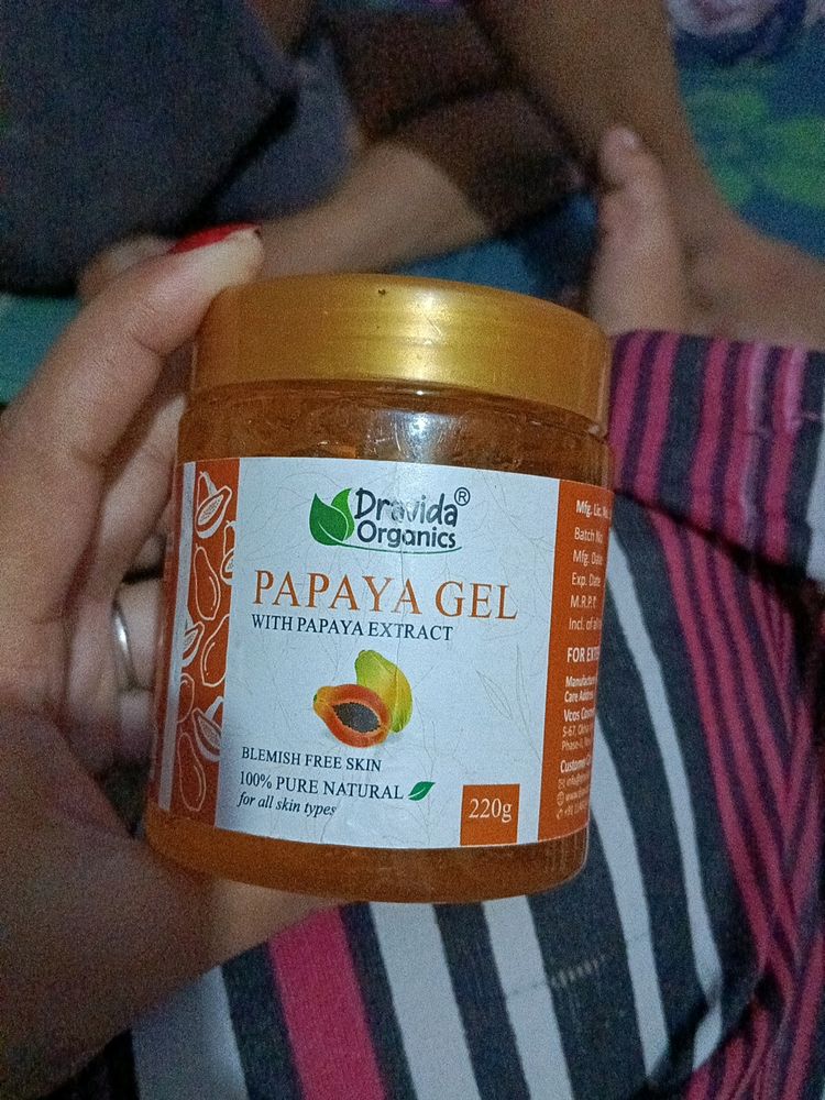 Dravida Organic Papaya Gel