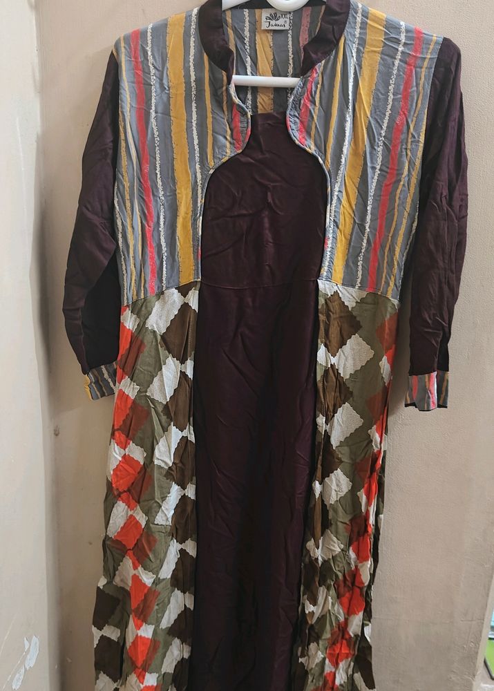 ETHNIC WEAR A Line Kurti