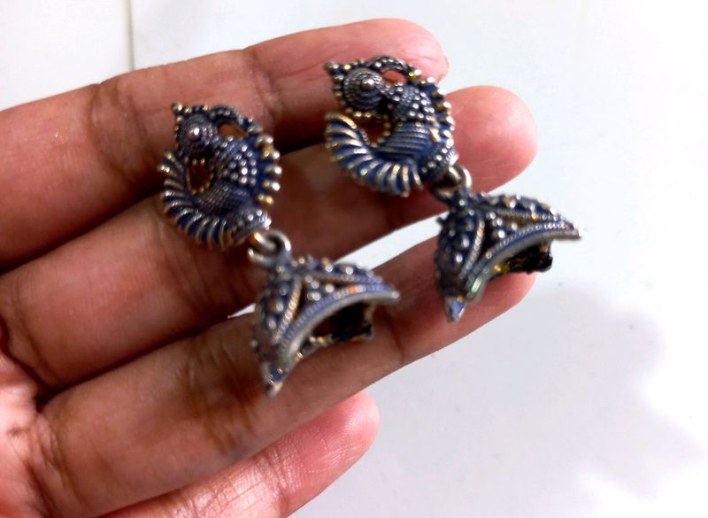 Beautiful Small Jhumkis Set For Women & Girls