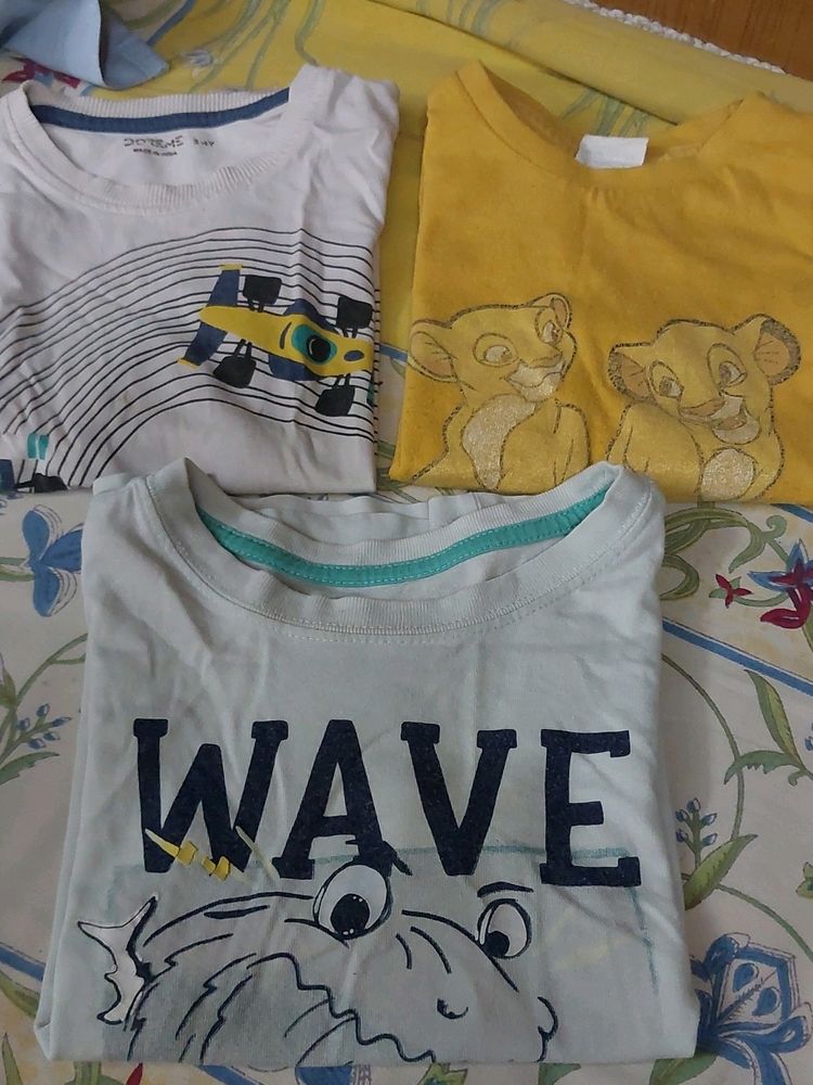 Three Kids T Shirts