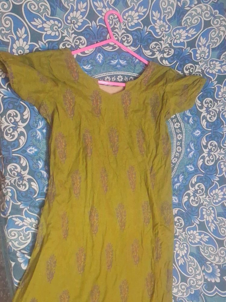 Kurti Top With Lining Material