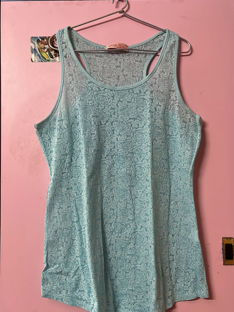 Krisp Blue Tank top