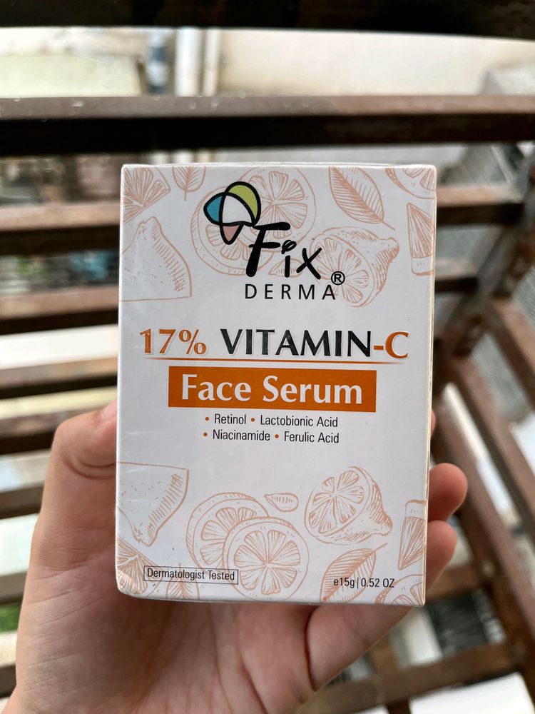 Fixderma 17% Vitamin C Face Serum