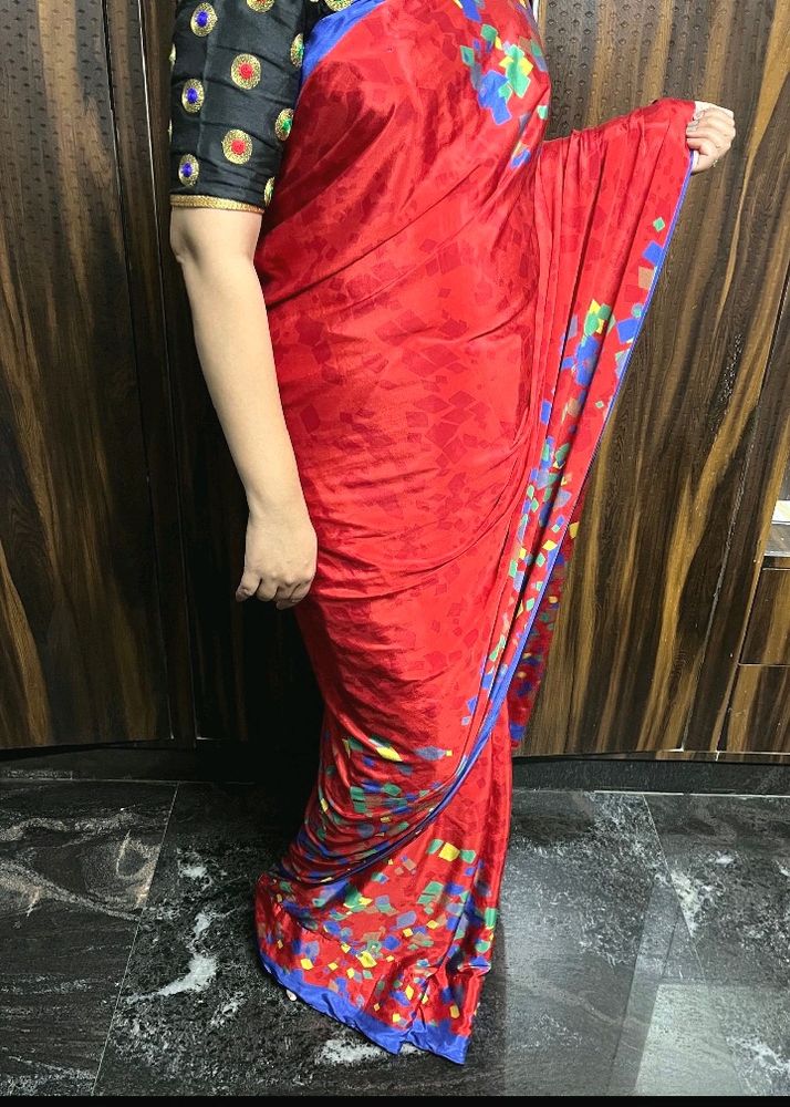 Crepe Saree