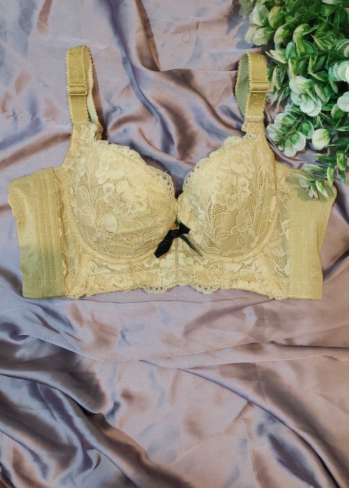 golden bra