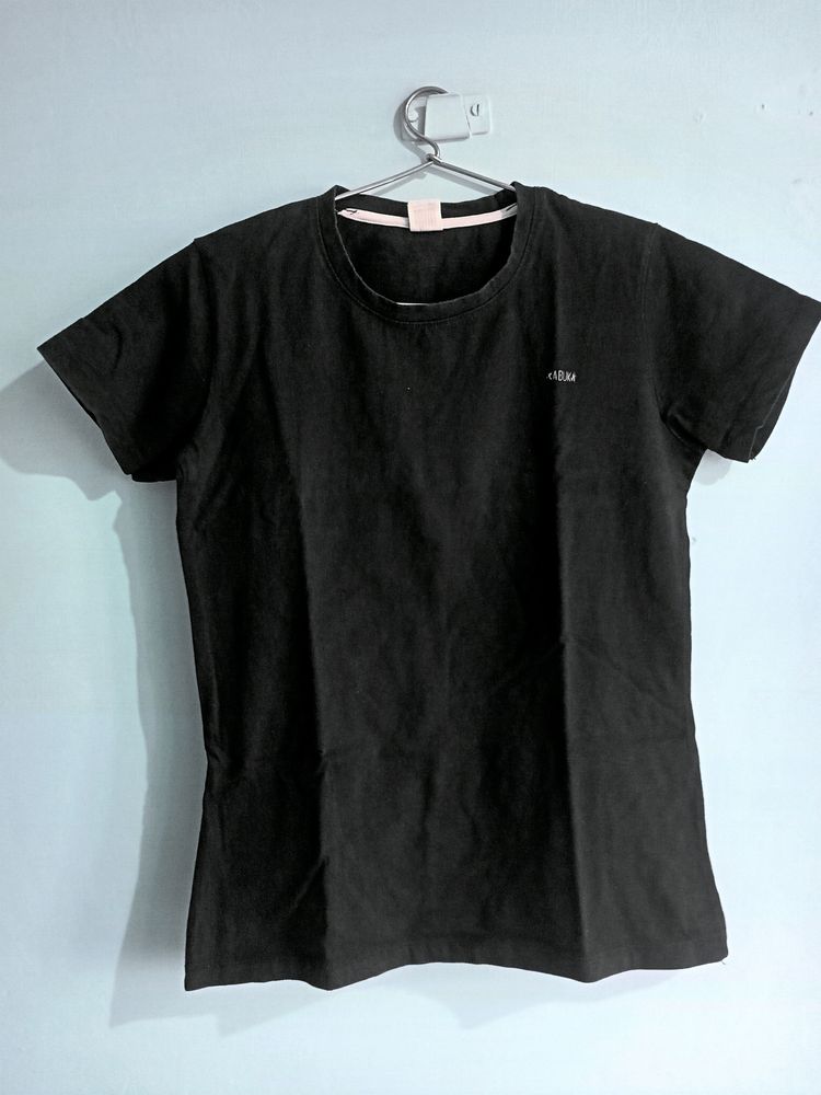 💝Black T Shirt For Women