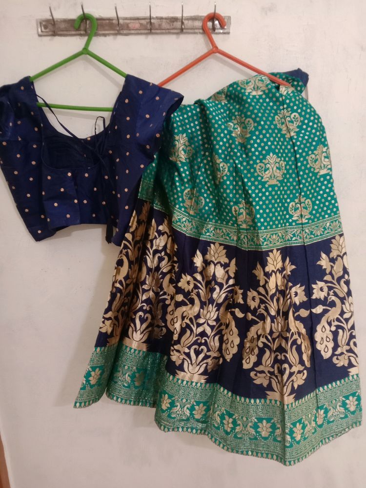 Blue Lehenga Set