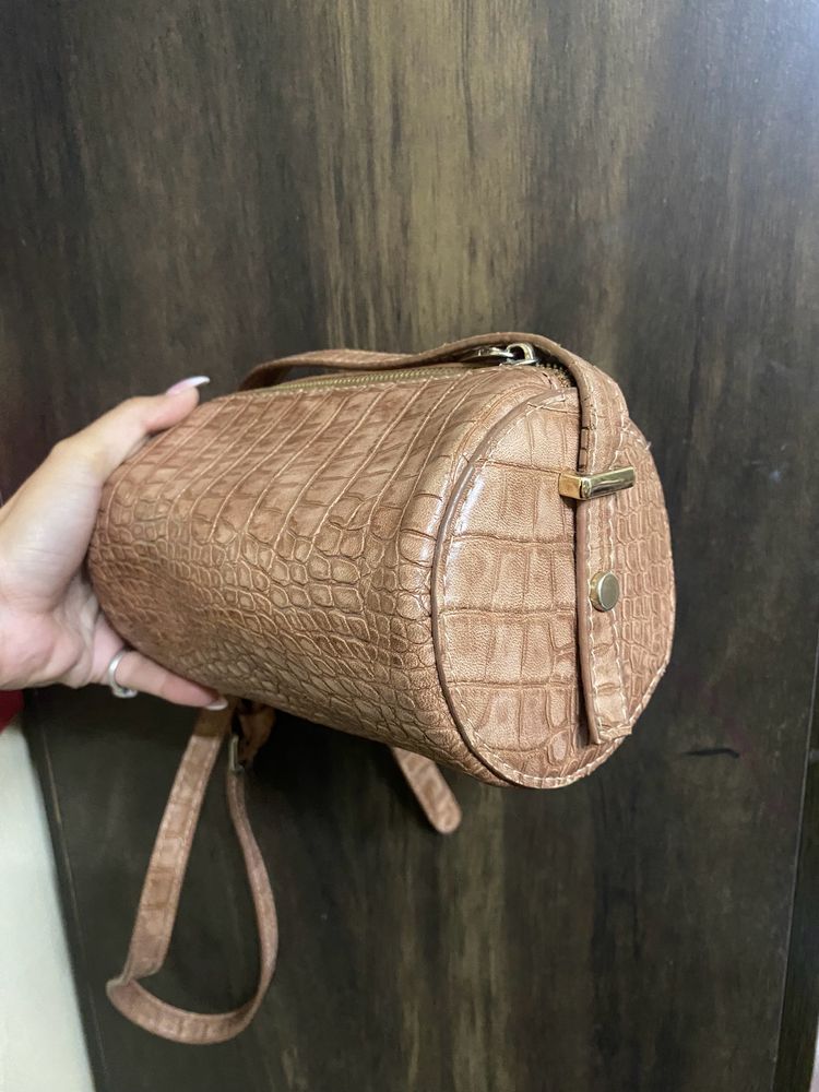 Lulu And Sky Brown Dumble Bag