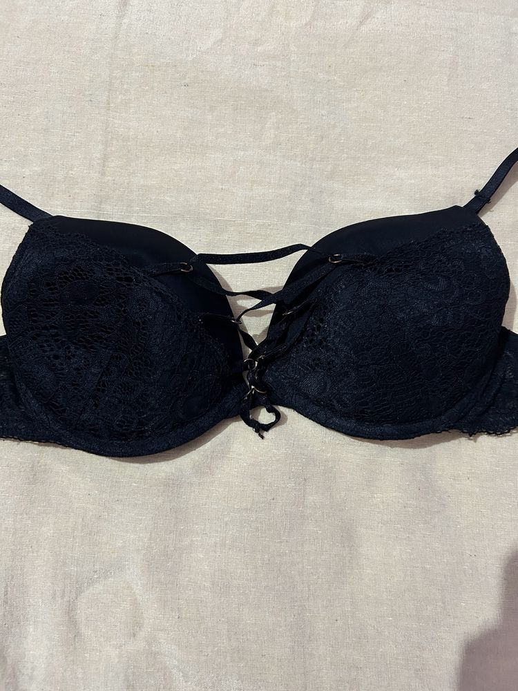 Black Corset Bra