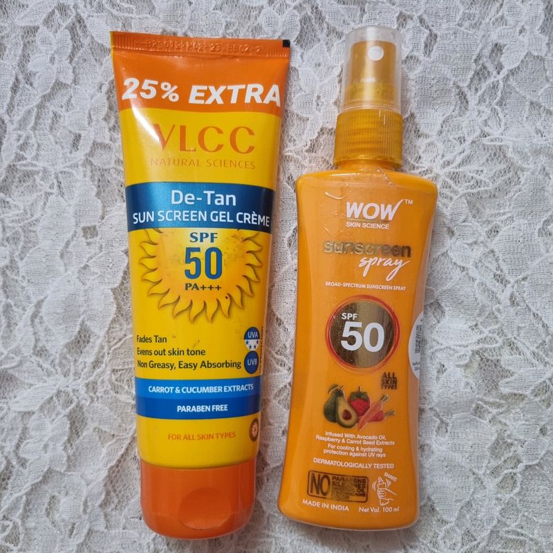 335. Sunscreen Combo Of 2