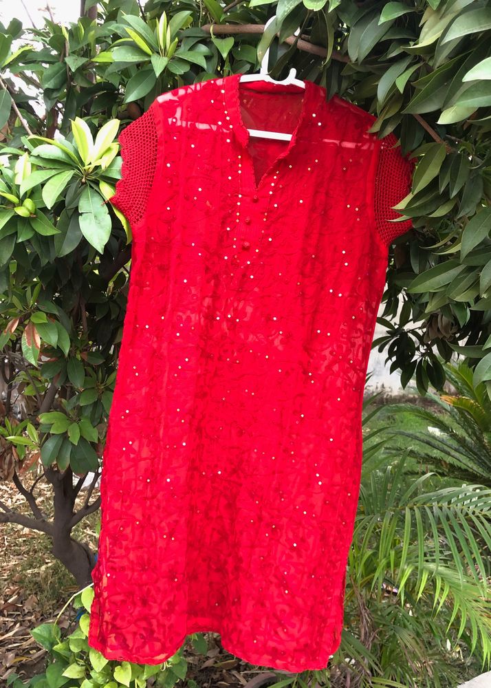 Chikankari kurti