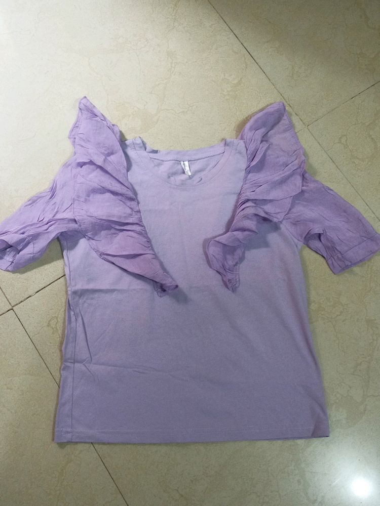 Lavender Designer Top