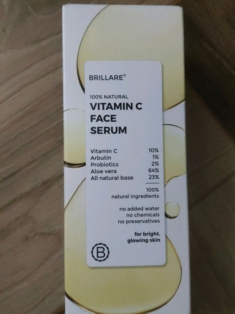 Brillare 10% Vitamin C Serum, Bright & Glowing