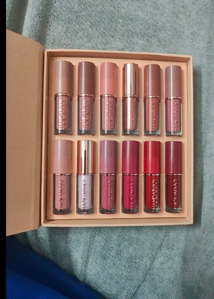 URBANMAC Liquide matte Lipstick 12Pcs Set waterpro