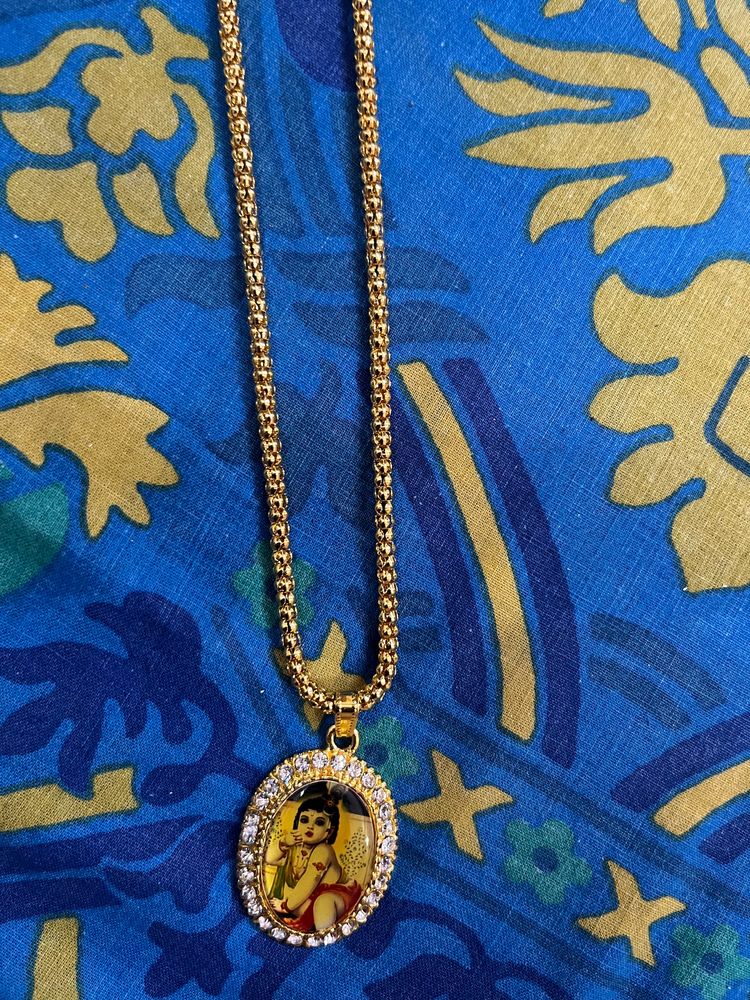 Mala With Kanha Pendant